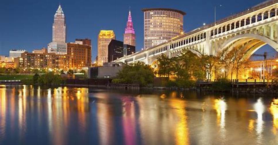 Famous landmark in Cleveland