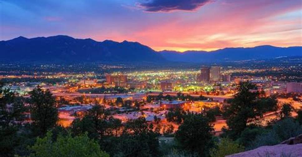 Famous landmark in Colorado Springs