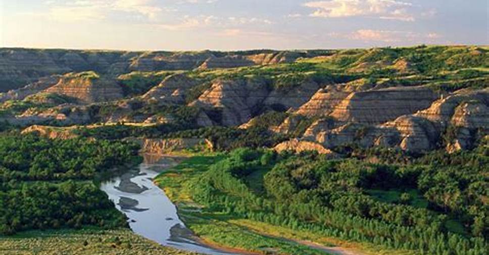 Famous landmark in North Dakota