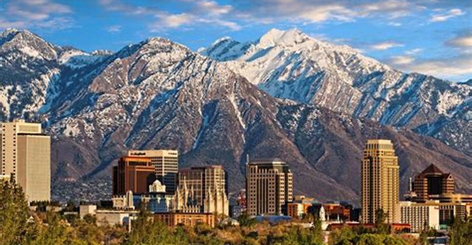 Famous landmark in Salt Lake City