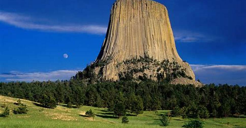Famous landmark in Wyoming